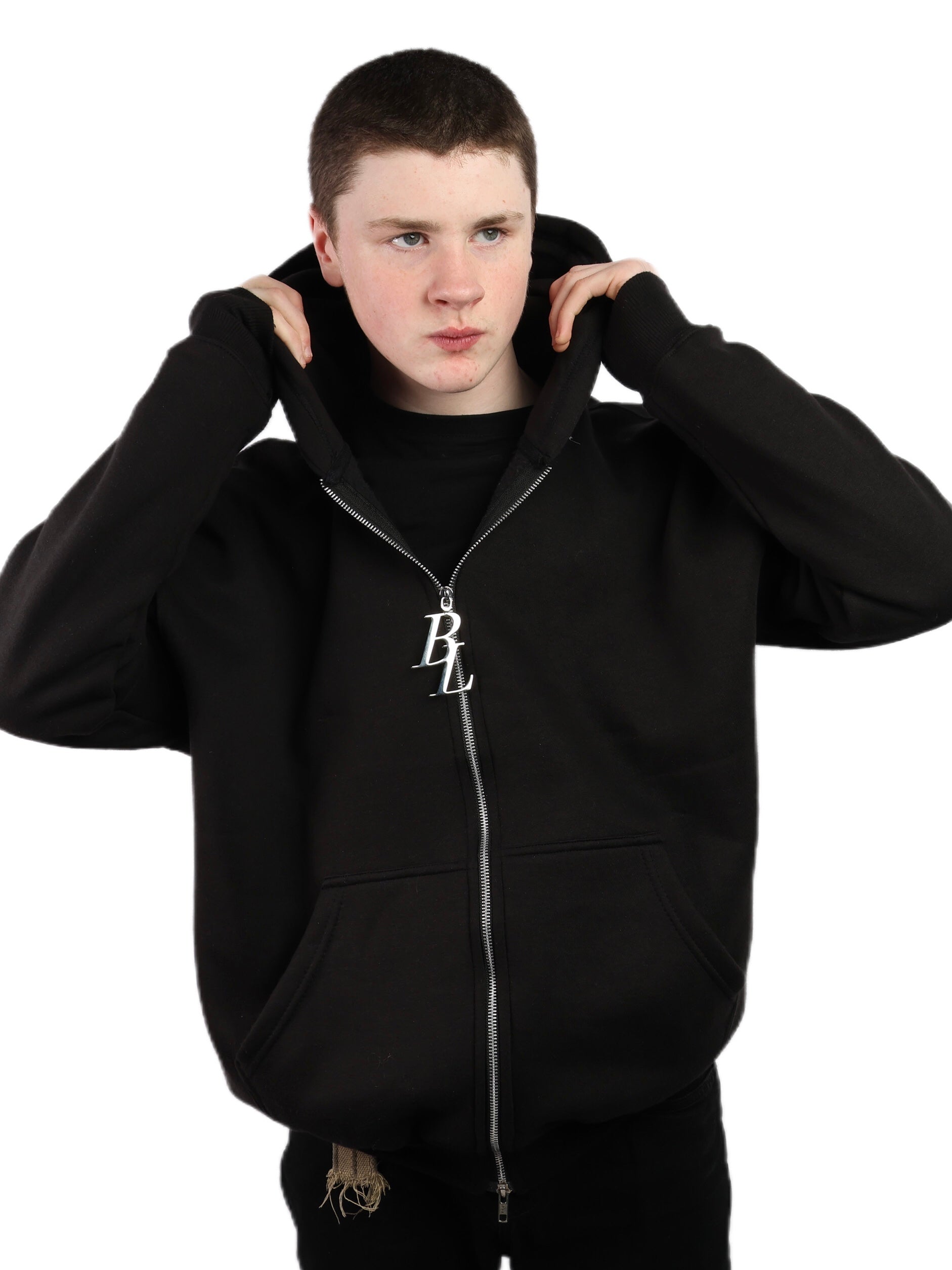 Full Length Zip-Up Hoodie (Unisex)