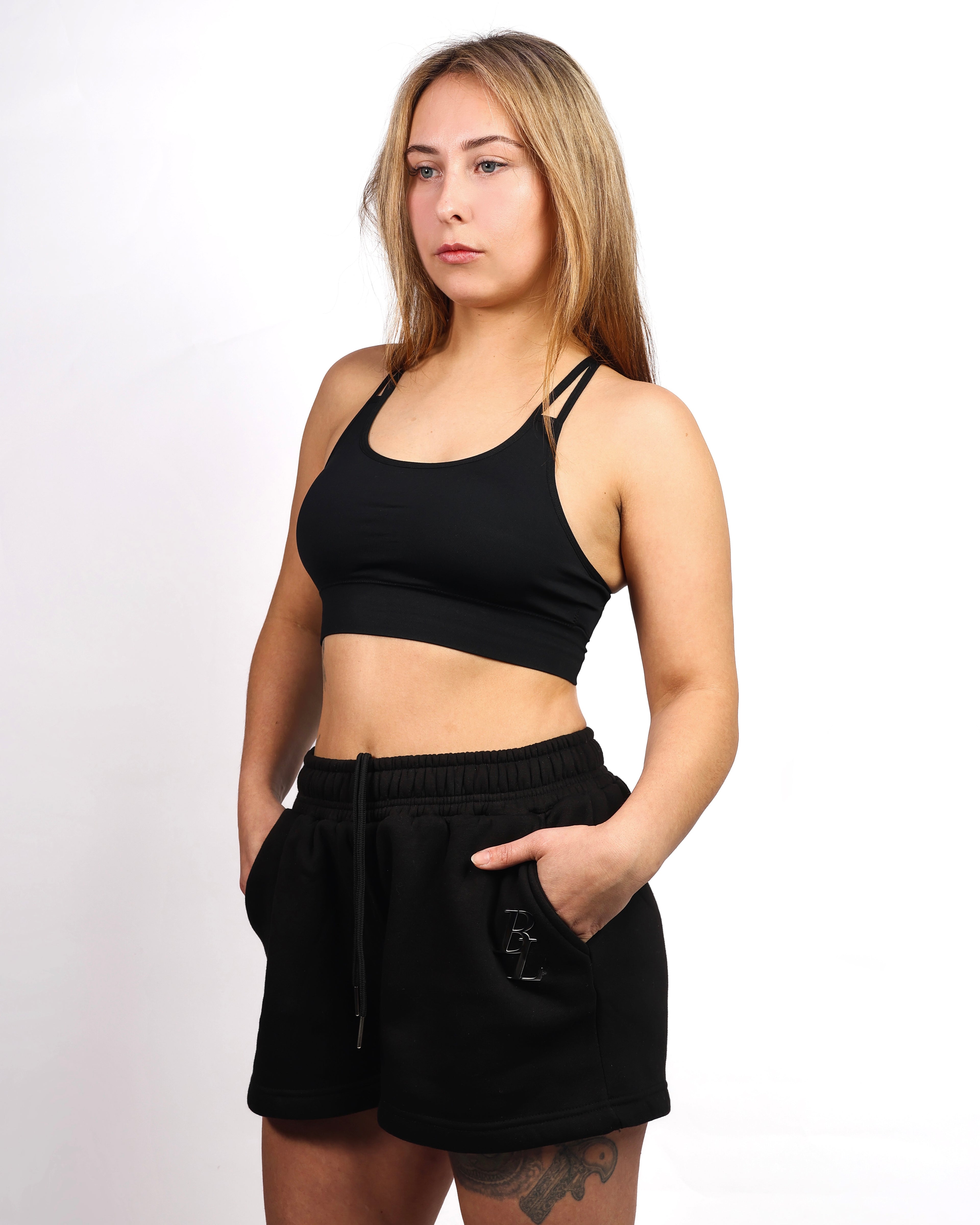 Oversized Cropped Shorts