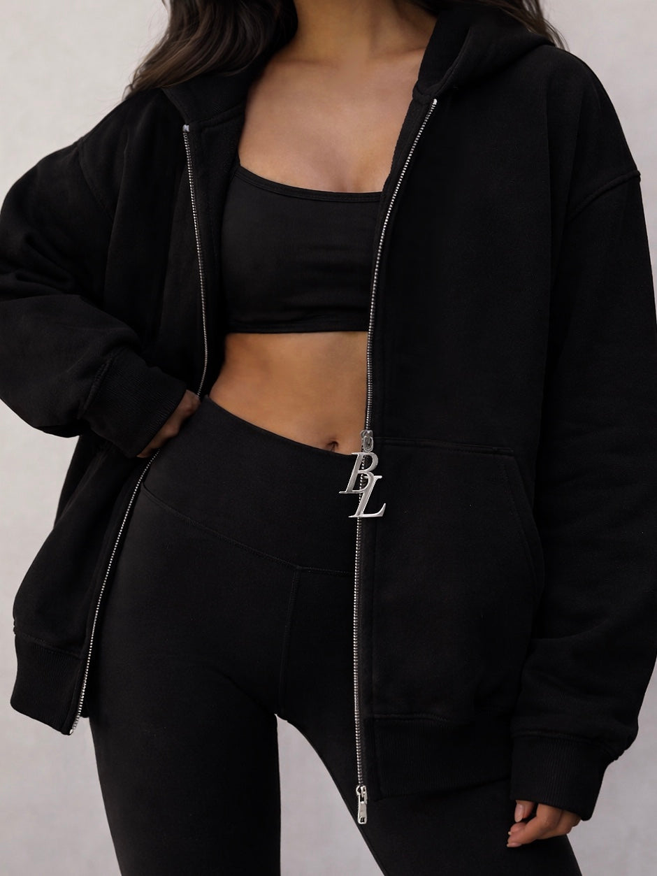 Full Length Zip-Up Hoodie (Unisex)