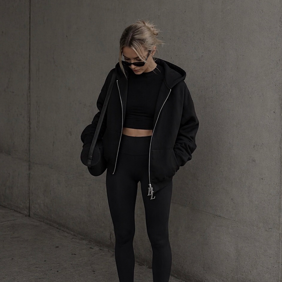 Full Length Zip-Up Hoodie (Unisex)